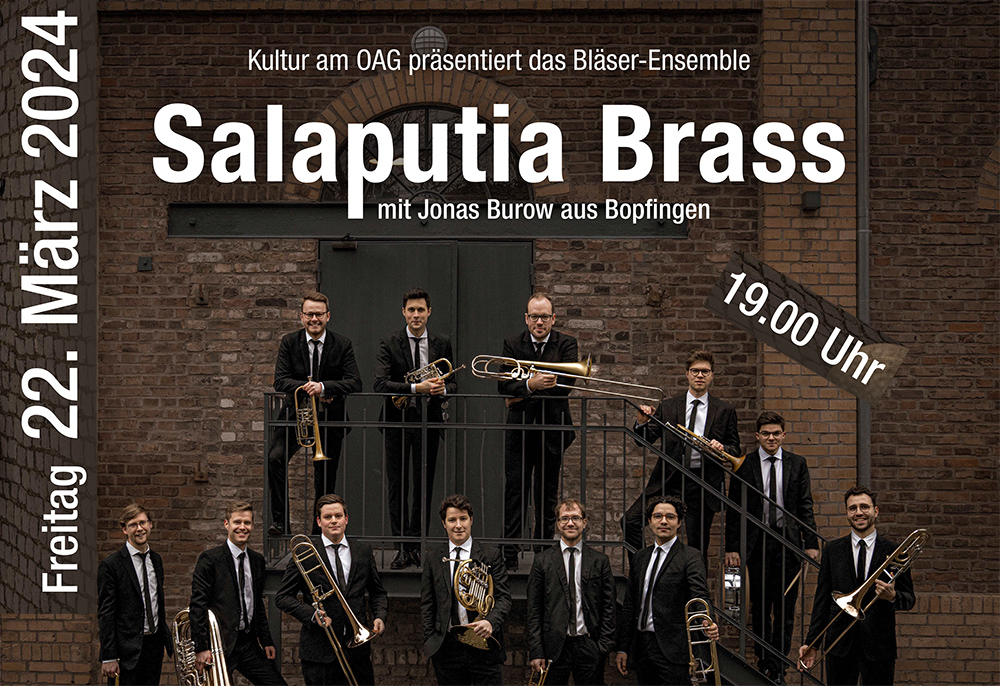 salaputia brass plakat logo